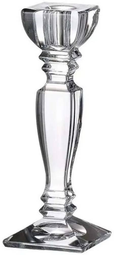 Κηροπήγιο Roxana CBH06100502 18cm Clear Από Κρύσταλλο Βοημίας Crystal