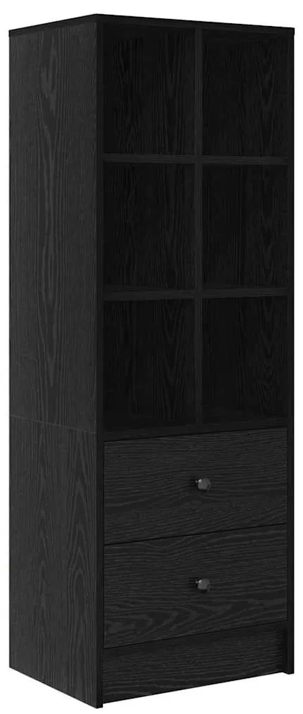 vidaXL Γραφείο με αποθηκευτικό χώρο με συρτάρι 2 pcs Μαύρη δρυς