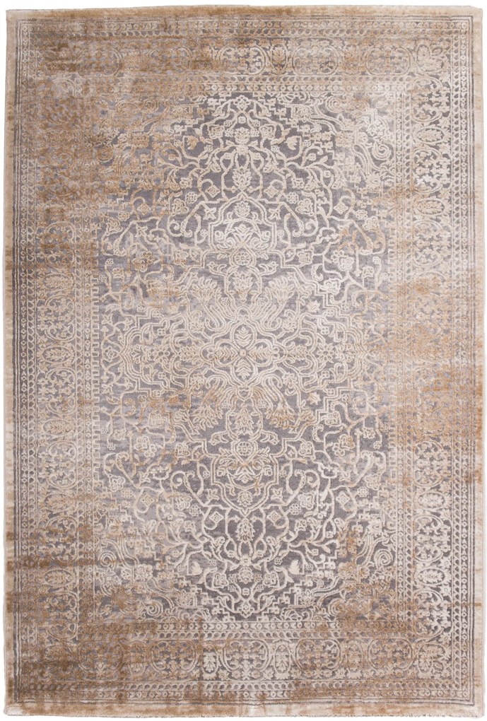 Χαλί VELVET 7333/Grey Beige &#8211; 067×140 cm 067cm x 140cm GREY-BEIGE