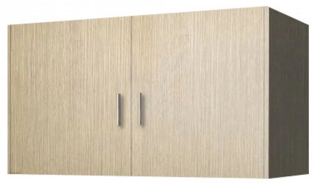 Intrahome Πατάρι ντουλάπας δίφυλλο σε χρώμα δρυς 105x50x60 Intrahomesa-00652462