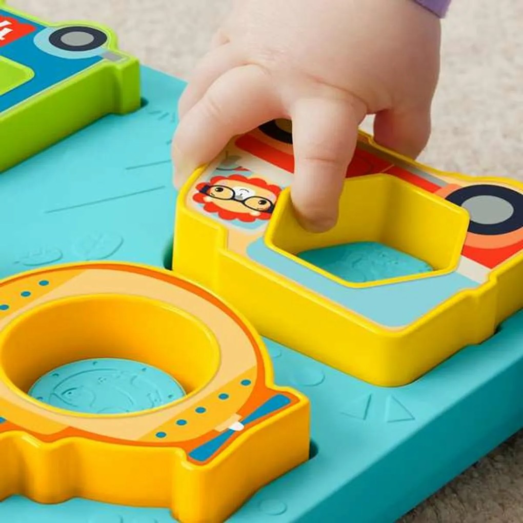Παιδικό παζλ Fisher-Price Oχημάτων