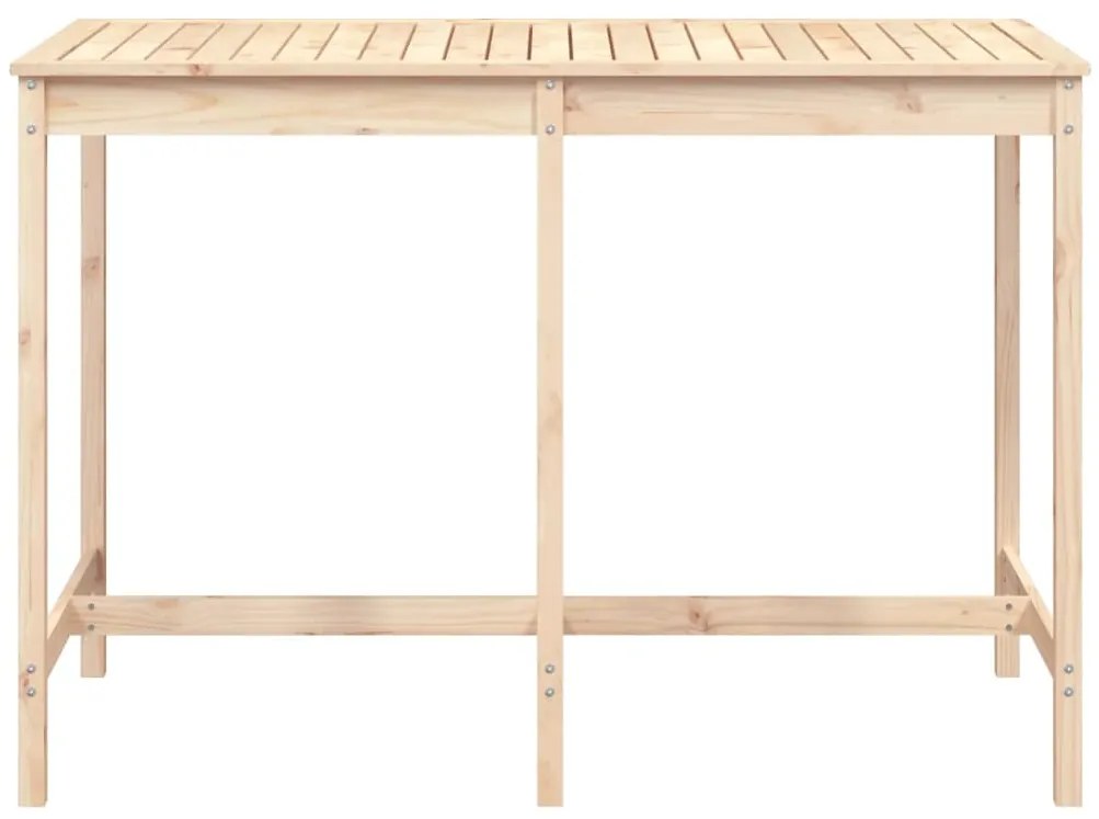 vidaXL Τραπέζι Κήπου 159 x 82,5 x 76 εκ. από Μασίφ Ξύλο Πεύκου