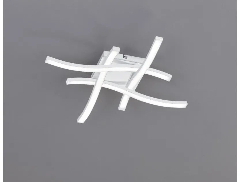 Πλαφονιέρα Φωτιστικό Οροφής 4xLED 5W Μαύρο 4000Κ Route R62474131 Trio Lighting-R62474131-Λευκό R62474131