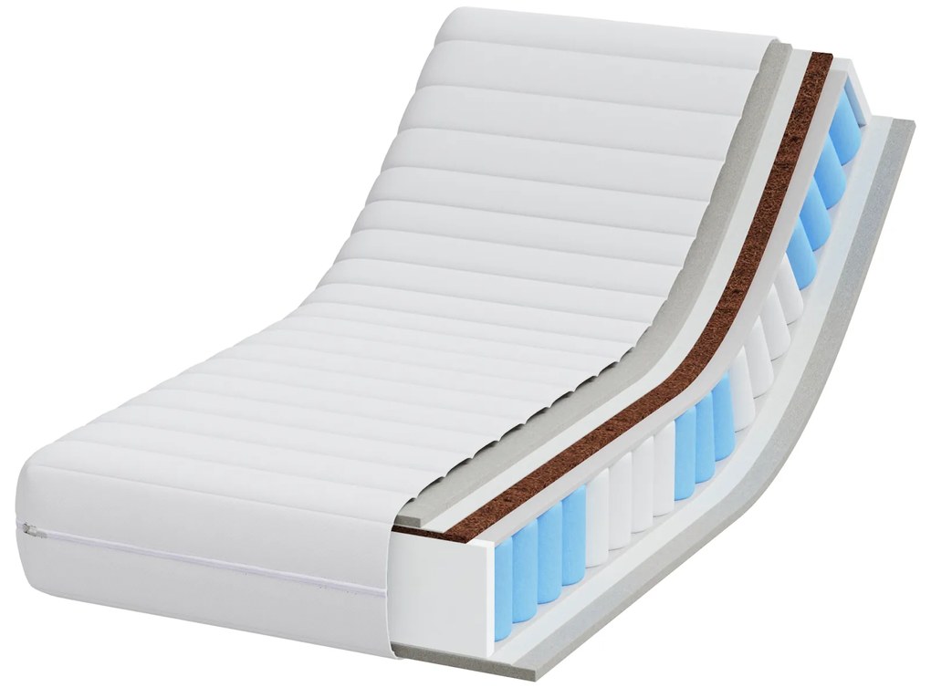 vidaXL Στρώματα Λευκό 70 x 140 cm 100% ύφασμα πολυεστέρα