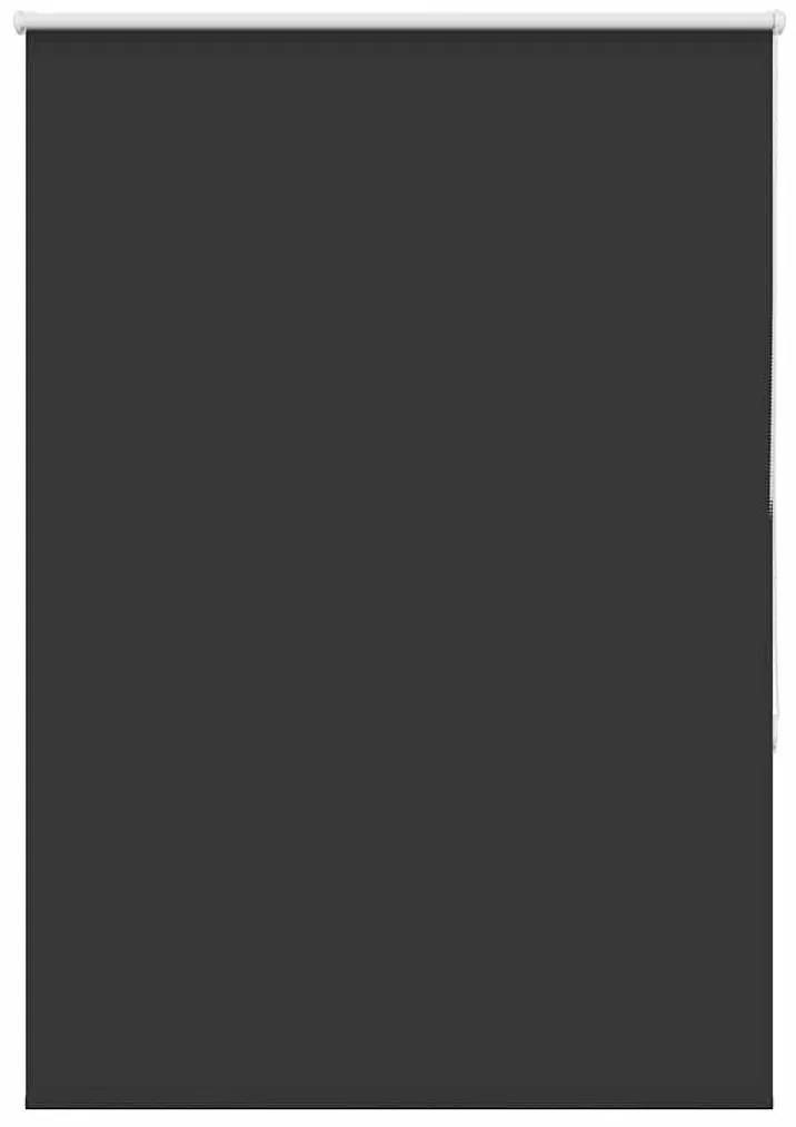 vidaXL Ρολέρ Μπλακάουτ Μαύρο 90x130 cm Πλάτος υφάσματος 85,7 cm