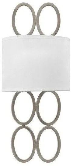Απλίκα Φωτιστικό Τοίχου 2xE14 Νίκελ Jules HK-JULES2-BN Elstead Lighting-HK-JULES2-BN-Νίκελ Ματ HK-JULES2-BN