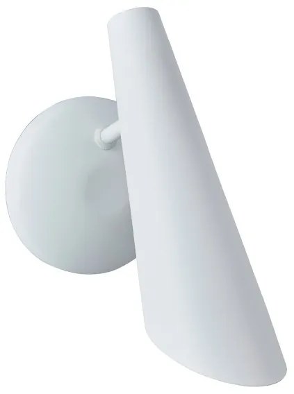 Απλίκα Φωτιστικό Τοίχου 1xΕ14 Κώνος Arkolight 713-1/A1 Λευκό