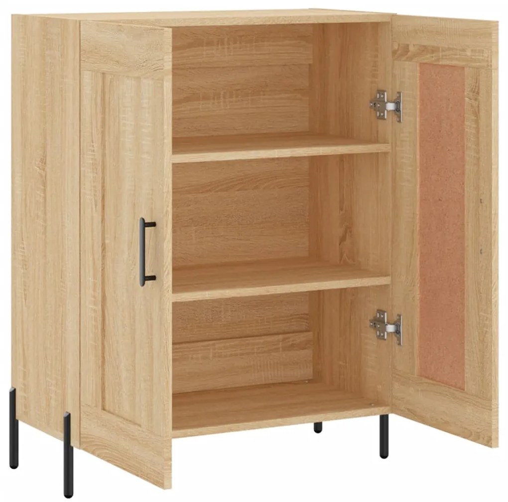 vidaXL Ντουλάπι Sonoma Δρυς 69,5 x 34 x 90 εκ. από Επεξεργασμένο Ξύλο