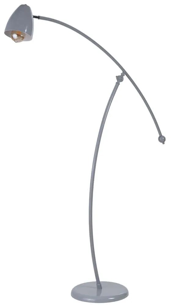 Φωτιστικό Δαπέδου 534LUN5639 Φ30x155cm 1xE27 40W Grey Opviq