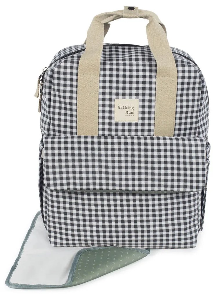 Τσάντα Αλλαξιέρα Backpack (28x12x37) Walking Mum I Love Vichy Black