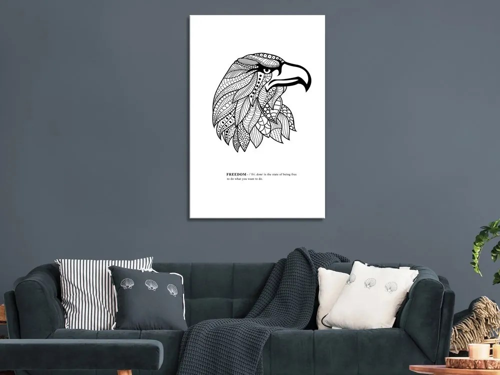 Πίνακας - Eagle of Freedom (1 Part) Vertical - 40x60