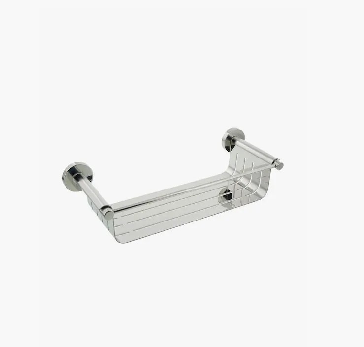 Geesa Nemox Chrome Σπογγοθήκη-Μπουκαλοθήκη 36,5x13,7x9cm