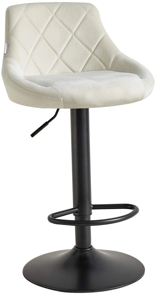 Σκαμπό μπαρ Velluto-Leuko (2) τεμάχια