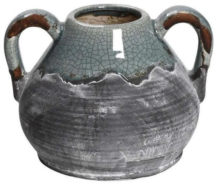 Διακοσμητικό Βάζο TOL227 Σιέλ 14x17x17cm Espiel Ceramic