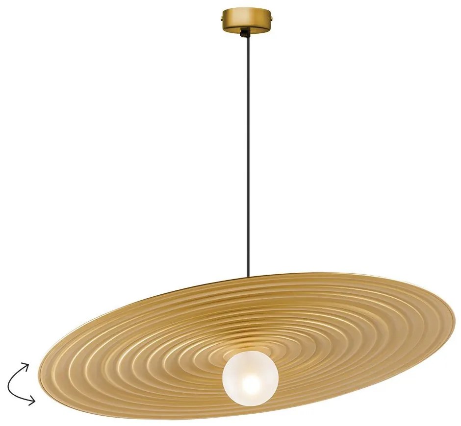 Φωτιστικό Οροφής Κρεμαστό 01477.06.4 G9 LED D90cm Gold Luma
