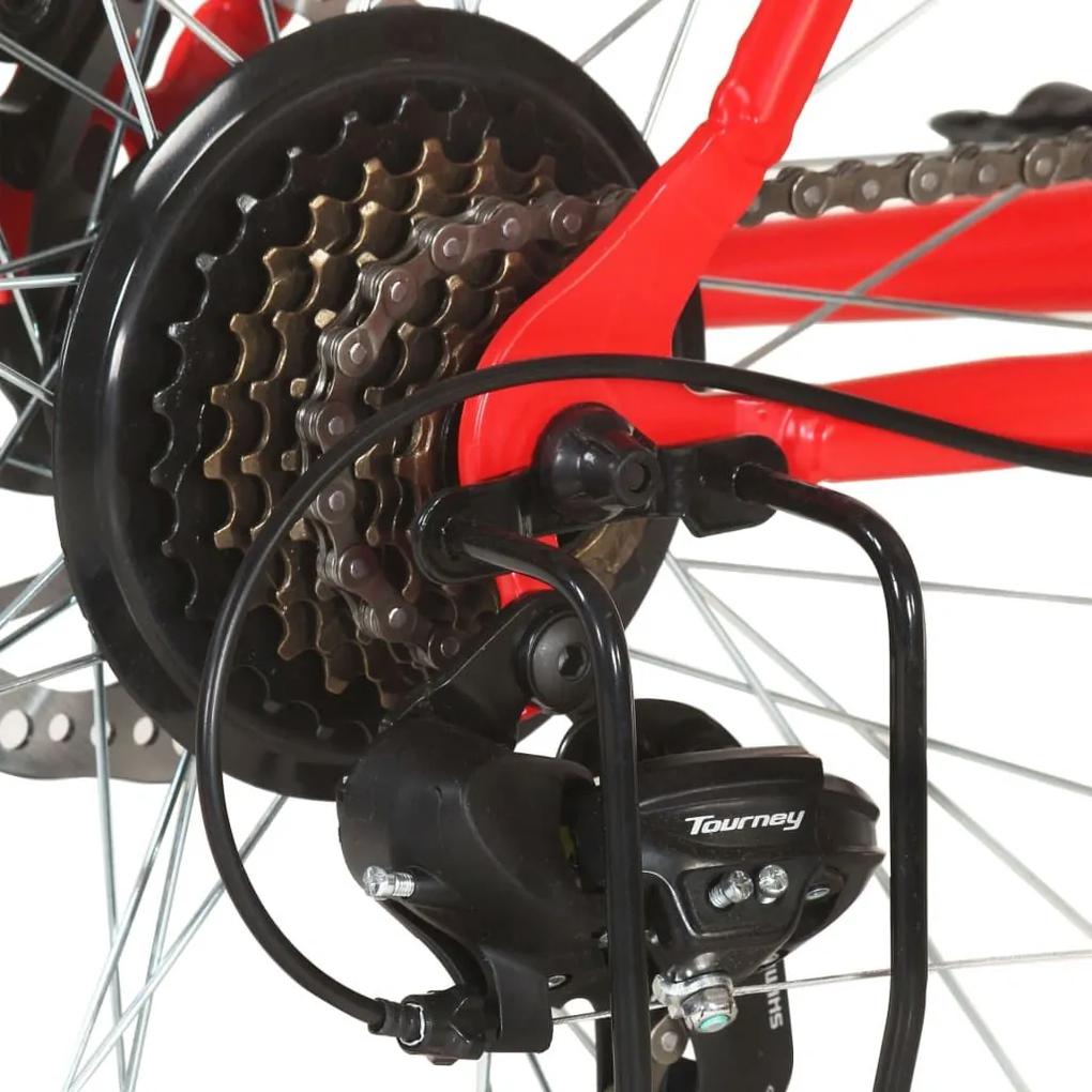 Ποδήλατο Mountain 29'' Κόκκινο με 21 Ταχύτητες &amp; Σκελετό 53 εκ. - Κόκκινο