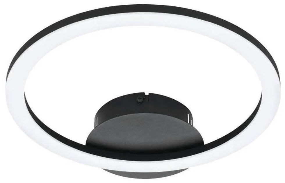 Φωτιστικό Οροφής-Πλαφονιέρα Parrapos-Z 900323 34x30x4,5cm Dimmable Led 12W Black Eglo