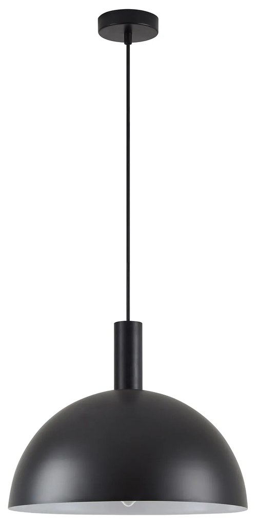 SE21-BL-4-MS40 ADEPT TUBE Black Metal Shade Pendant+