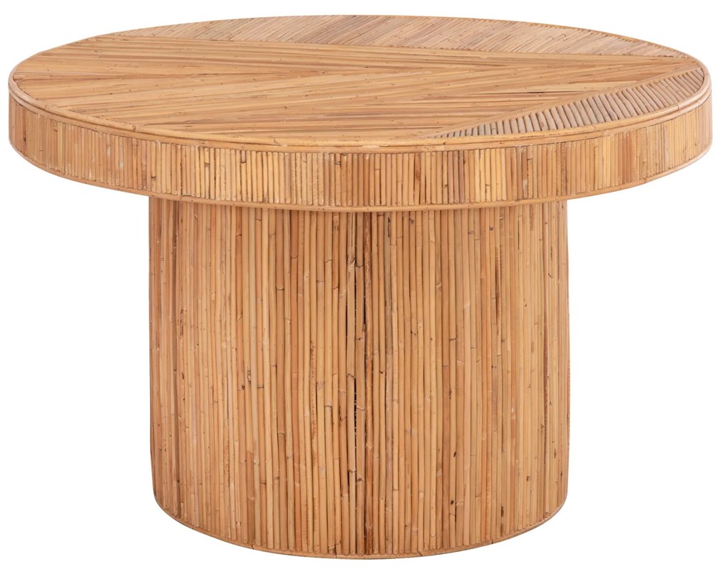 ΤΡΑΠΕΖΙ ΤΡΑΠΕΖΑΡΙΑΣ GATSBY HM9884 ΦΥΣΙΚΟ RATTAN ΣΕ ΦΥΣΙΚΟ ΧΡΩΜΑ Φ120x76Υεκ.
