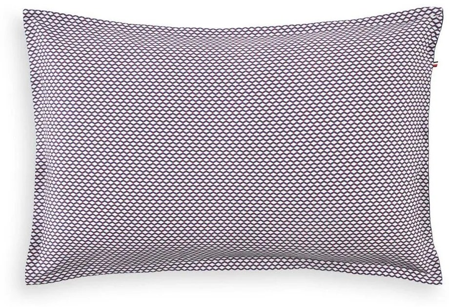 Μαξιλαροθήκη Revival 713578 Ivory Tommy Hilfiger 50X80 100% Cotton Percale