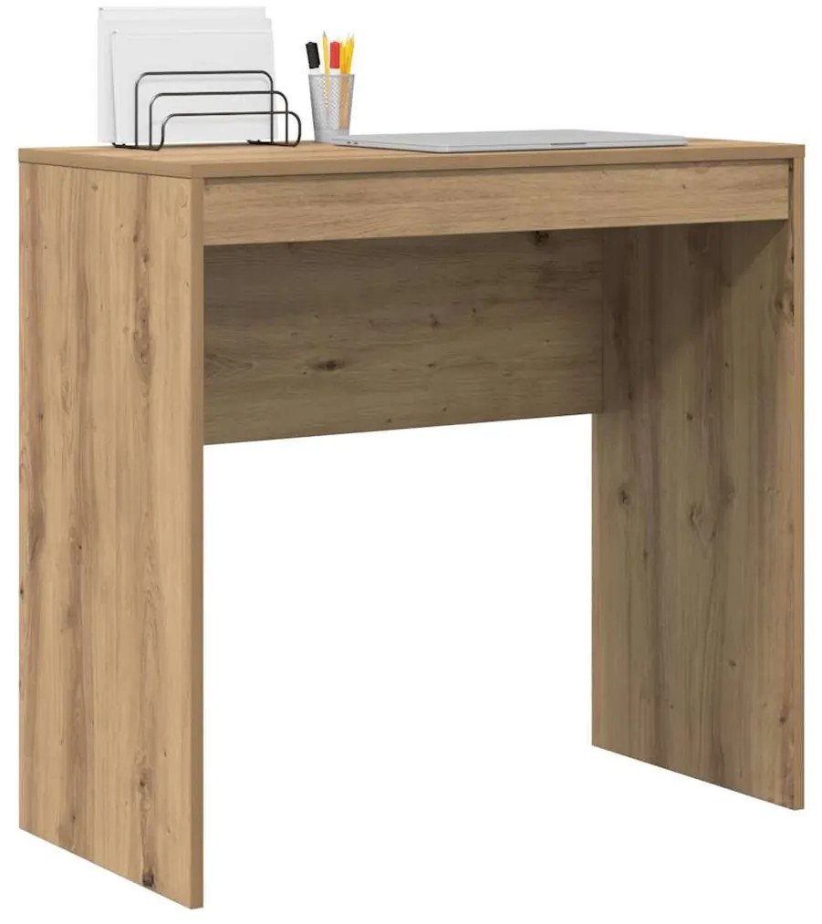 vidaXL Γραφείο artisan δρυς 80 x 40 x 76 εκ. Επεξεργασμένο ξύλο