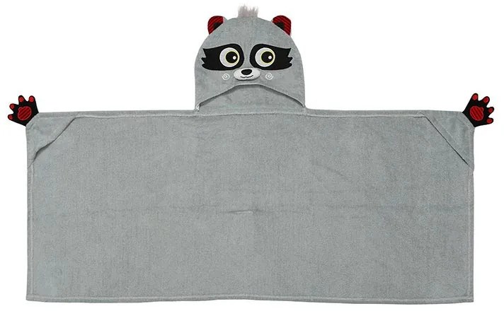 Παιδική Πετσέτα Με Κουκούλα Zoocchini Rocco The Raccoon