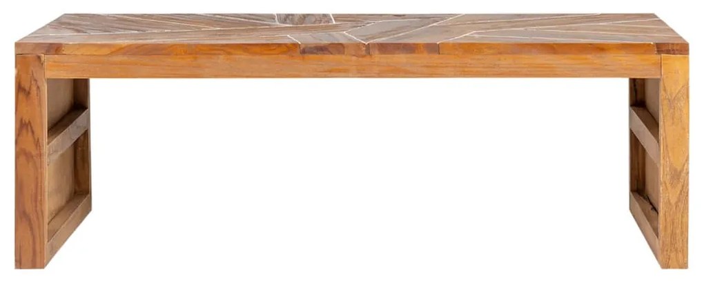 vidaXL Έπιπλο Τηλεόρασης 110 x 60 x 38 εκ. από Μασίφ Ξύλο Teak