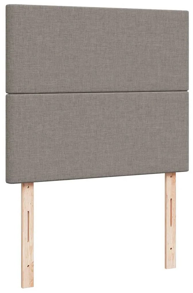 ΟΘΩΜΑΝΙΚΟ ΚΡΕΒΑΤΙ ΜΕ ΣΤΡΩΜΑ TAUPE 120X190 CM ΎΦΑΣΜΑ 3313061