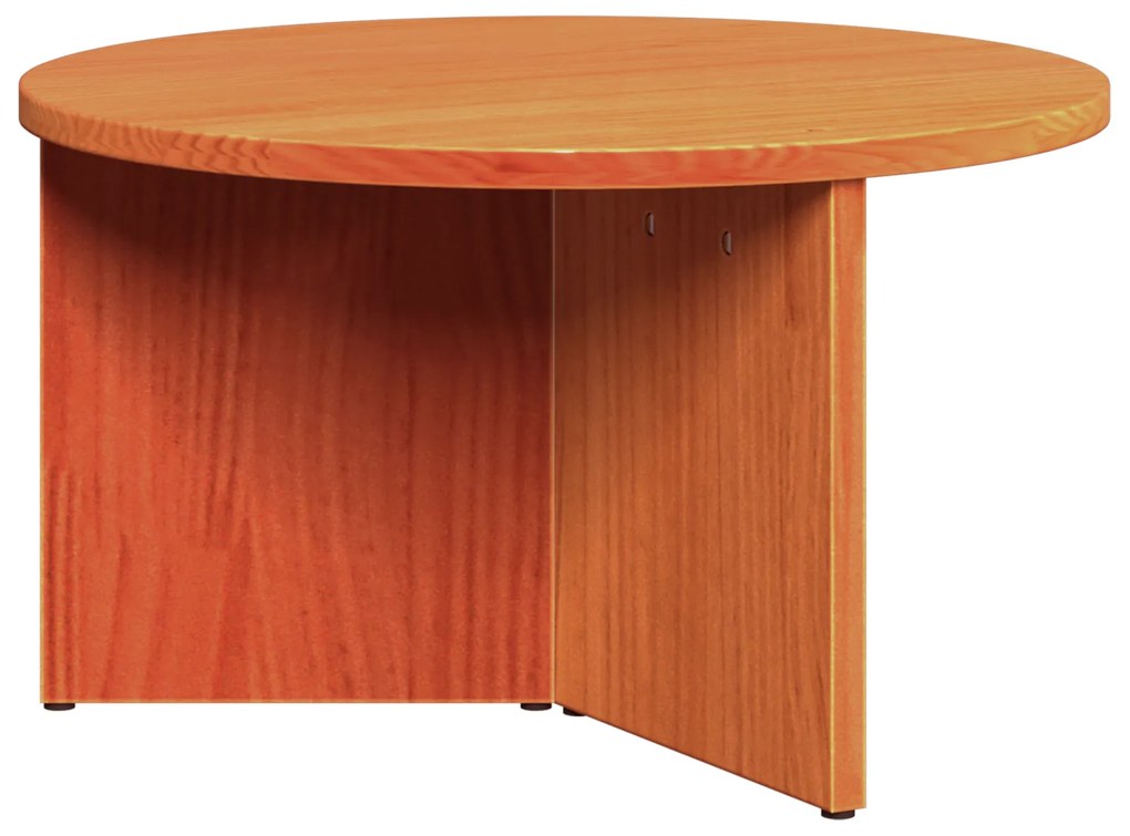 vidaXL Σετ Τραπεζιού Για Καφέ 2 pcs Καφέ κεριού 49 x 49 x 28 εκ