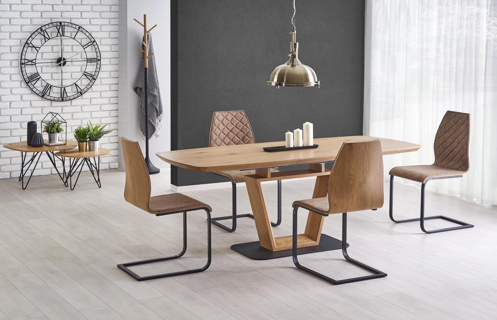BLACKY extension table DIOMMI V-CH-BLACKY-ST DIOMMI-60-20437