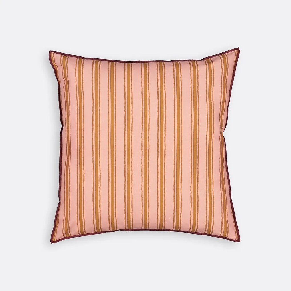Μαξιλαροθήκη με ρίγες 45x45 εκ., Shirley