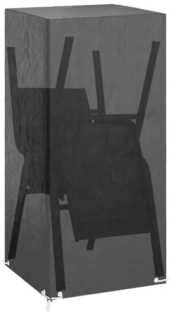 vidaXL Κάλυμμα Καρέκλας Κήπου με 8 Κρίκους 75x70x140 εκ. Πολυαιθυλένιο