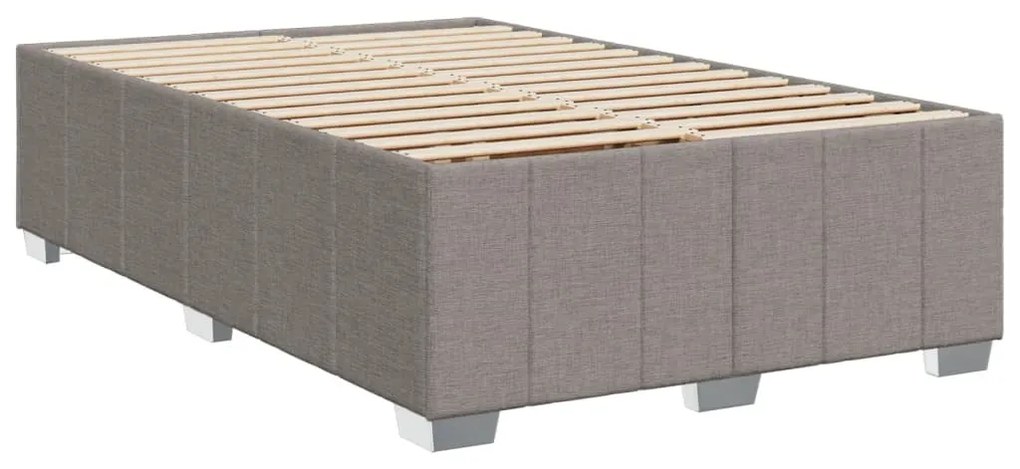 ΚΡΕΒΑΤΙ BOXSPRING ΜΕ ΣΤΡΩΜΑ TAUPE 120X190 ΕΚ. ΥΦΑΣΜΑΤΙΝΟ 3293911