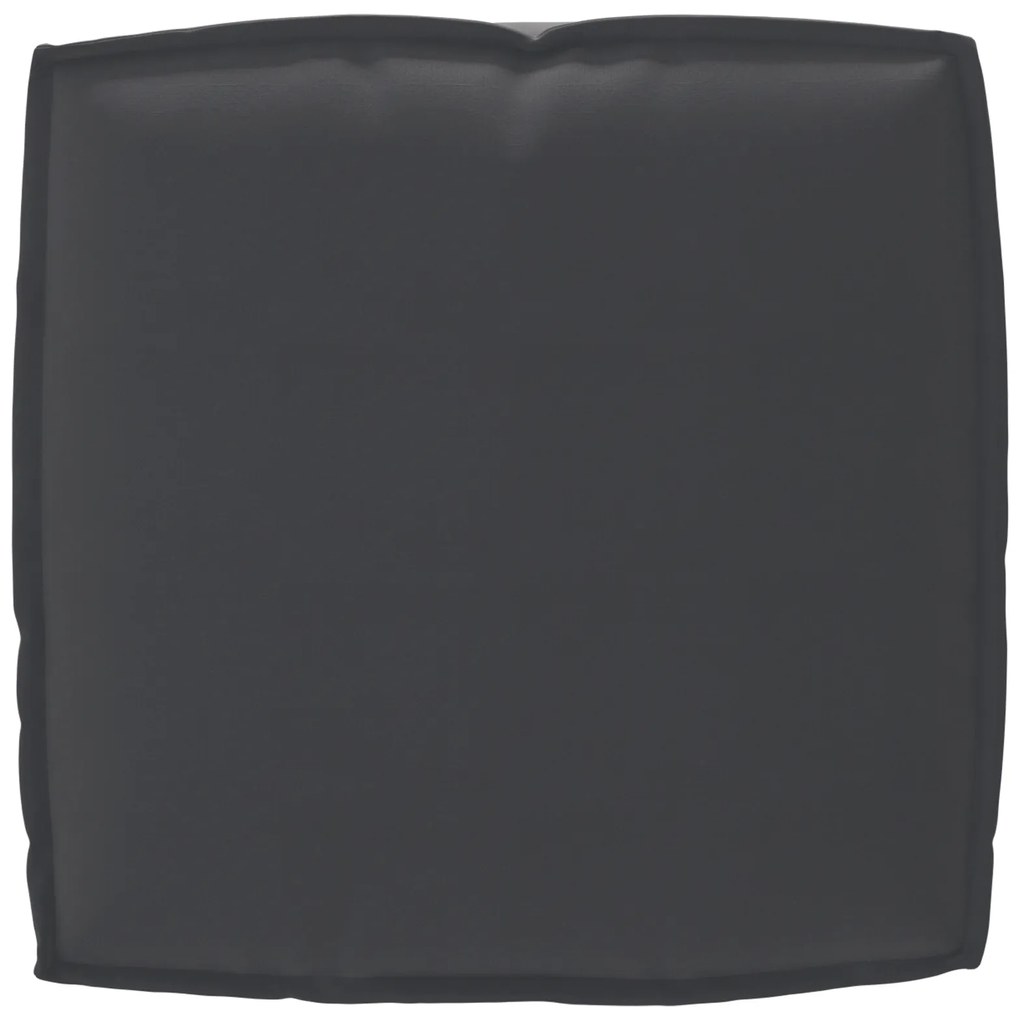 vidaXL Μαξιλάρι Παλέτας για Καθίσμα , Μαύρο, 50x50x12 εκ., Ύφασμα Oxford