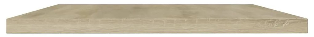 Ράφια Βιβλιοθήκης 4 τεμ. Sonoma Δρυς 40x30x1,5 εκ. Επεξ.Ξύλο - Καφέ
