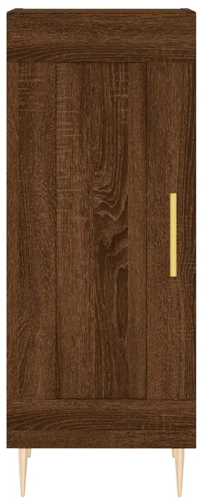 vidaXL Ντουλάπι Καφέ Δρυς 34,5 x 34 x 90 εκ. Επεξεργασμένο Ξύλο