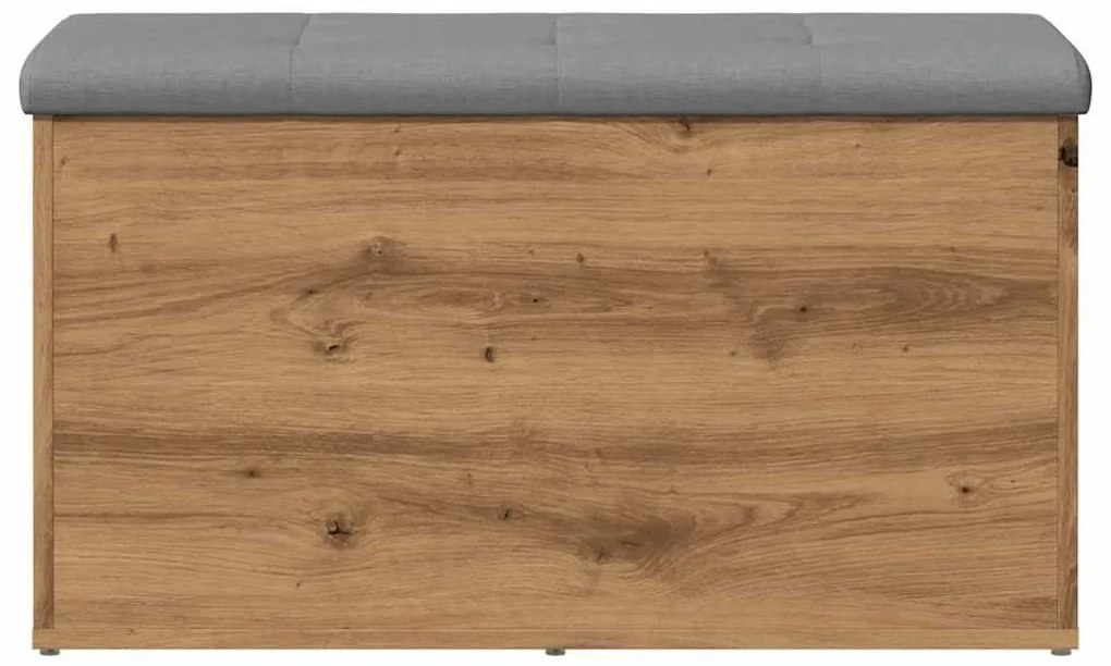 vidaXL Πάγκος αποθήκευσης Artisan Oak 82x42x45 cm Κατασκευασμένο ξύλο
