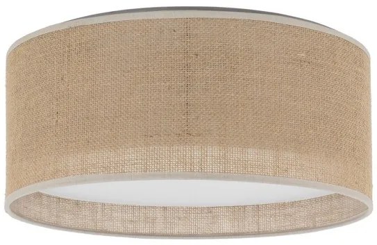 Πλαφονιέρα Φωτιστικό Οροφής 4xE27 15W IP20 Μπεζ Jute 5798 TK Lighting-5798-Μπεζ 5798