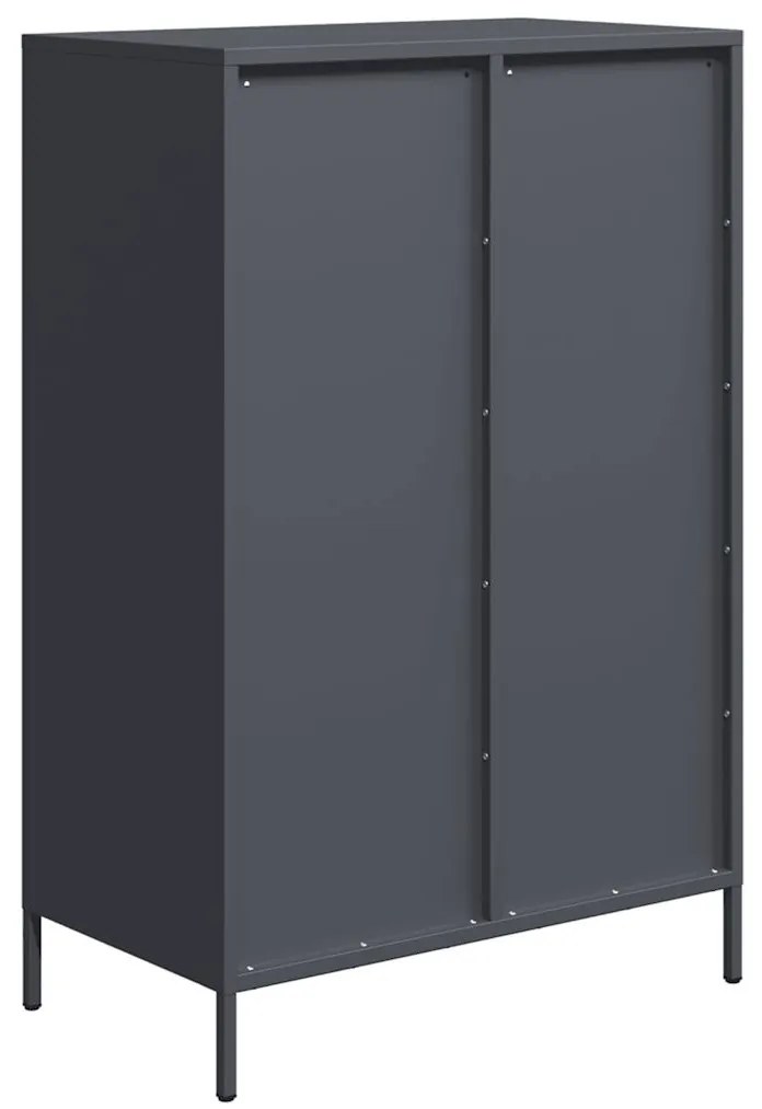 vidaXL Ντουλάπι Ανθρακί 68x39x101,5 εκ. από Χάλυβα