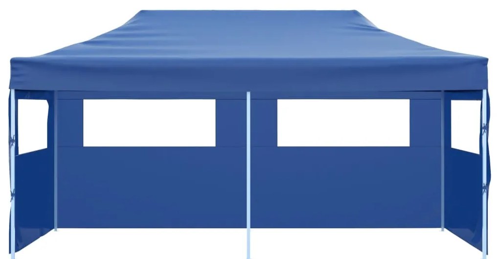 vidaXL Τέντα Εκδηλώσεων Pop-up Πτυσσόμενη Μπλε 3 x 6 μ.