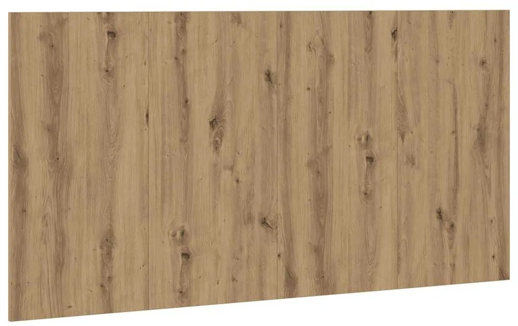 vidaXL Κεφαλάρι κρεβατιού Δρυς τεχνίτης 160x1,5x80 cm