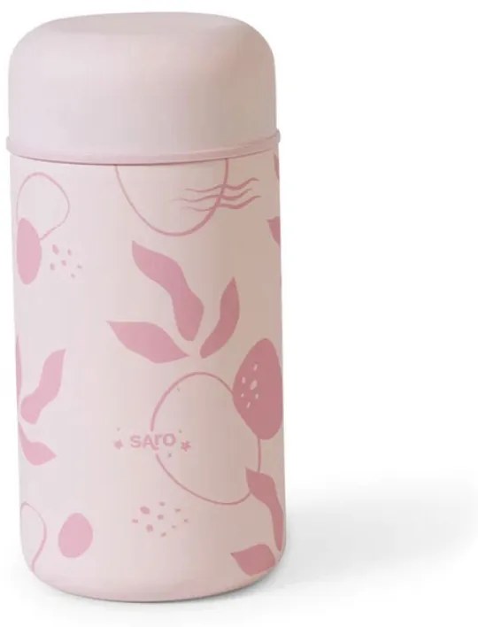 Βρεφικό Θερμός Φαγητού 500ml Saro Leaves Dusty Pink 52242