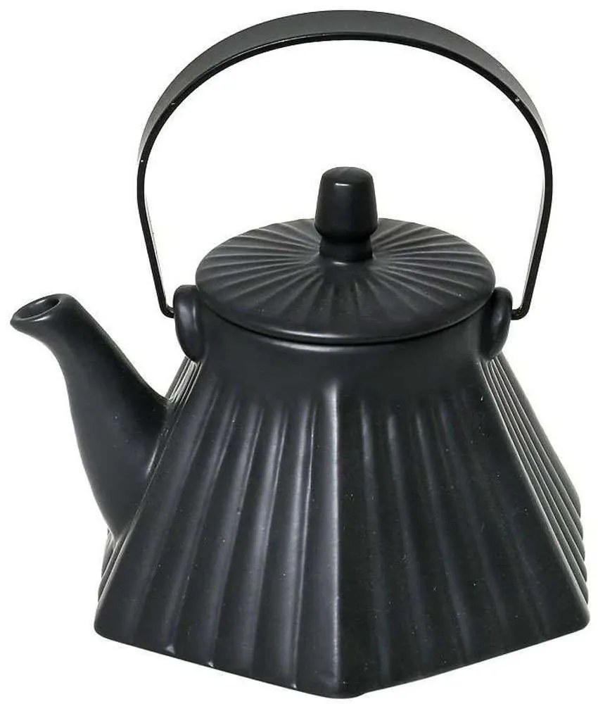 Τσαγιέρα Ritual SPI103 15x13x13cm 620ml Black Espiel Stainless Steel,Clay