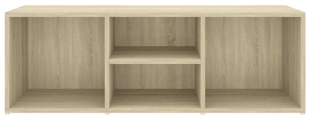 vidaXL Πάγκος Αποθήκ. Παπουτσιών Sonoma Δρυς 105x35x35 εκ. Επεξ. Ξύλο