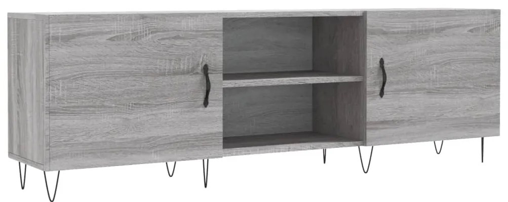 vidaXL Έπιπλο Τηλεόρασης Γκρι Sonoma 150x30x50 εκ. από Επεξεργ. Ξύλο