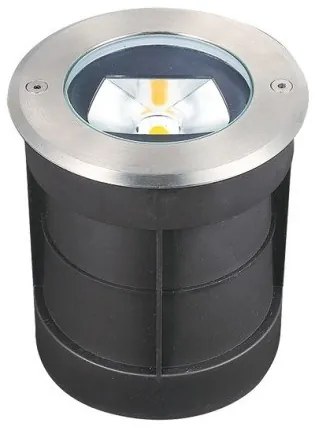 Ενδοδαπέδιο Φωτιστικό LED 7W IP67 3000K Χρώμιο E362 Zambelis-E362-Χρώμιο E362