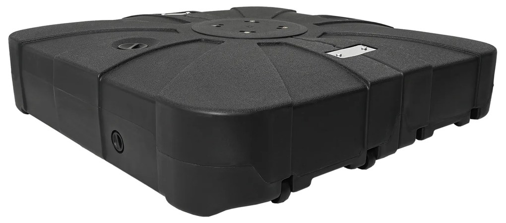 vidaXL Σετ Βάσεων Cantilever Παρασόλ 2 Τεμαχίων - Με Άμμο 150kg Ή Με Νερό 113kg