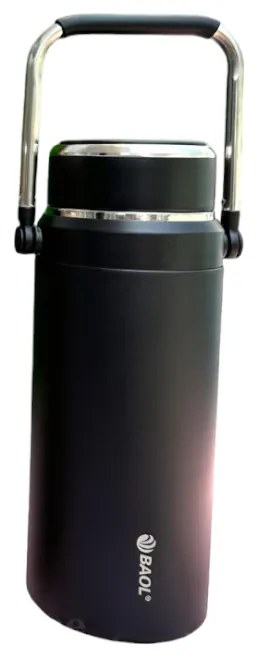Φορητό παγούρι-θερμός WL40 1500ml Μαύρο