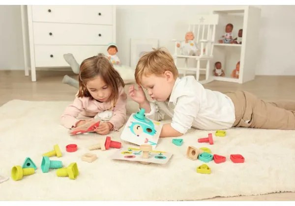 Σετ δραστηριοτήτων Miniland "Eco Activity Nuts & Bolts"