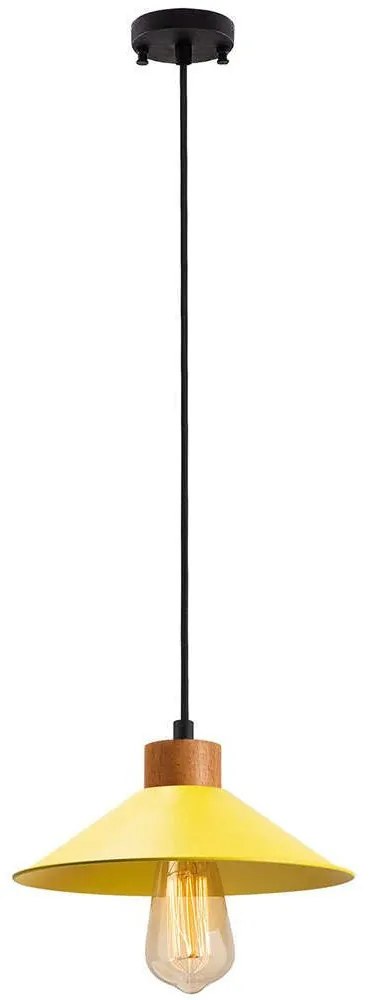 Φωτιστικό Οροφής 795LMG1104 24x103cm 1xE27 40W Natural-Yellow Opviq
